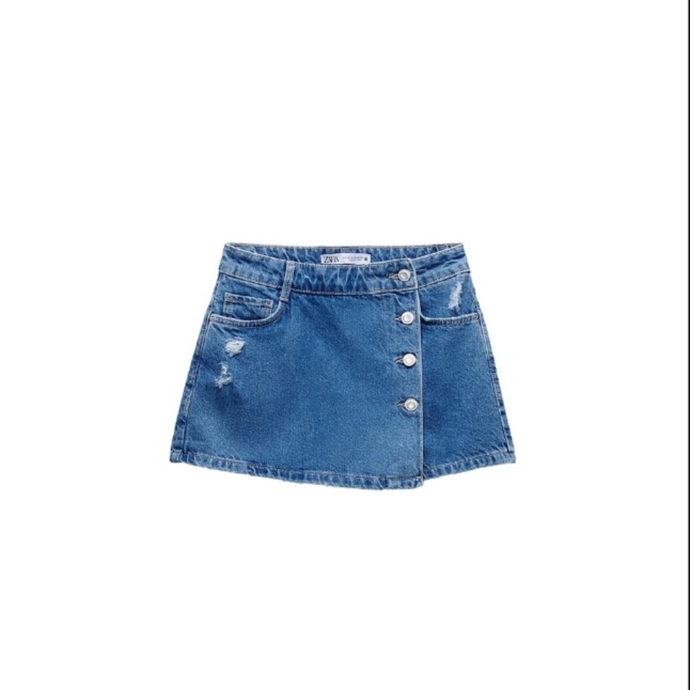 Zara Denin Mini Skort